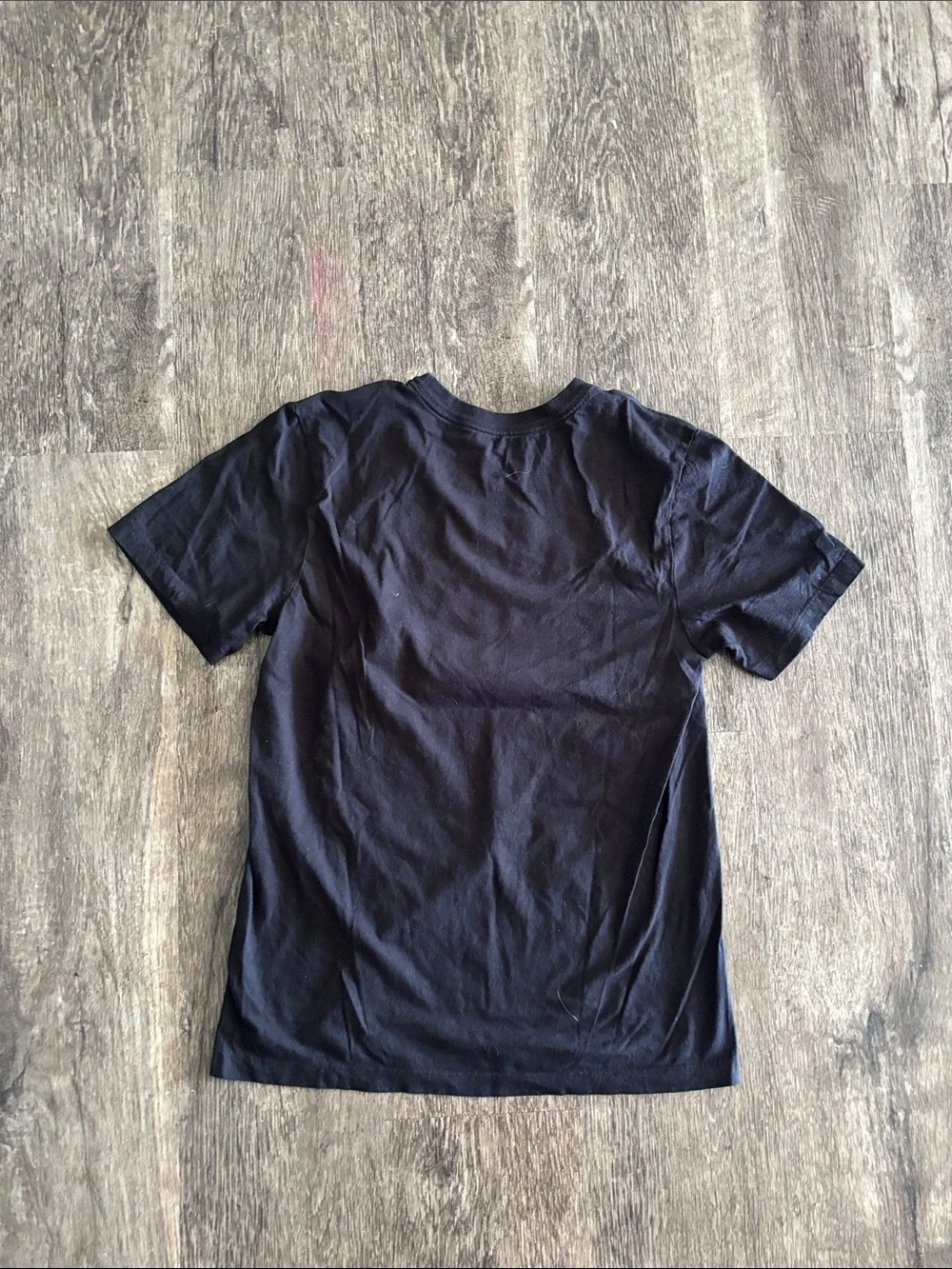 Nike Black Tee with Blue & White Super Bowl LX Graphic